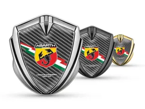 Fiat Abarth Emblem Fender Abzeichen Max Kraft Hochwertig